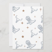 Einladung von Rodeo zum Geburtstag (Rückseite)