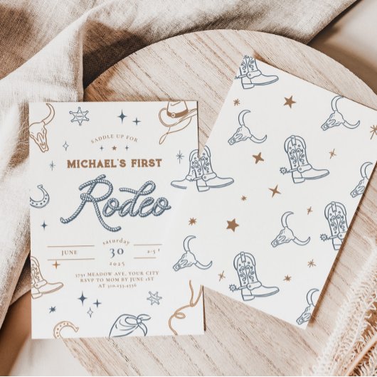 Einladung von Rodeo zum Geburtstag
