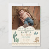 Einladung von Rodeo zum Geburtstag (Vorderseite)