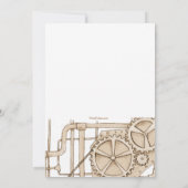 Einladung von Rohren und Gänsen (Rückseite)