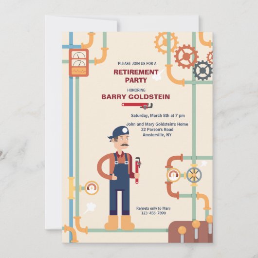 Einladung von Rohrwerken (Vorderseite)