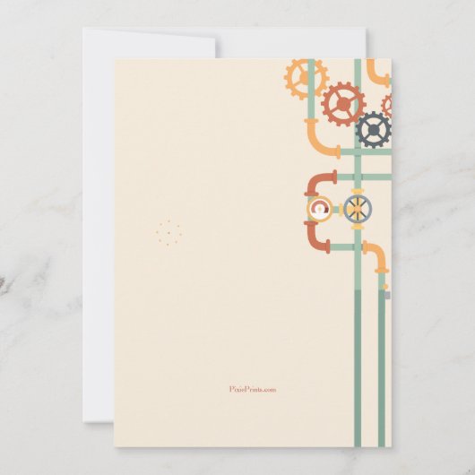 Einladung von Rohrwerken (Rückseite)