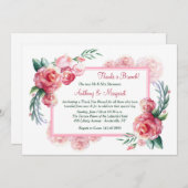 Einladung von Rosen (Vorne/Hinten)