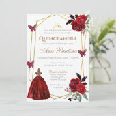 Einladung von Roter Flora (Stehend Vorderseite)