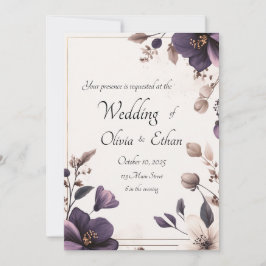 Einladung von Royal Floral Wedding