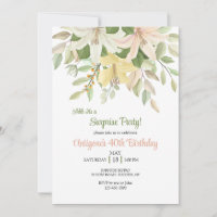 Einladung von Rubrum Lilies