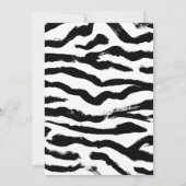 Einladung von Safari Animal Birthday Party (Rückseite)