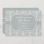 Einladung von Sage Damask (Vorne/Hinten)