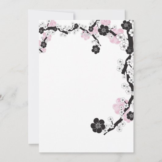 Einladung von Sakura (Rückseite)