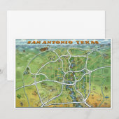 Einladung von San Antonio (Vorne/Hinten)