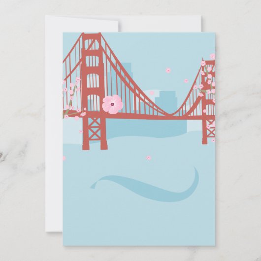 Einladung von San Francisco (Rückseite)