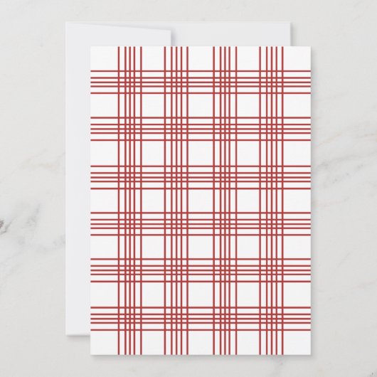 Einladung von Santa Baby Winter Baby Dusche (Rückseite)