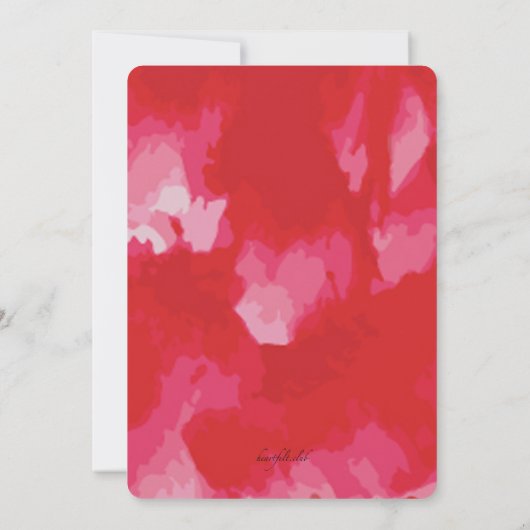 Einladung von Scarlet (Rückseite)