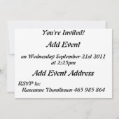 Einladung von Schafen (Rückseite)