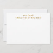 EINLADUNG VON SCHAFEN (Rückseite)