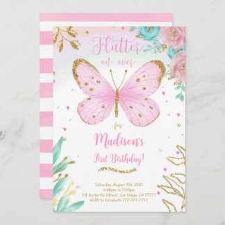 Einladung von Schmetterlingen