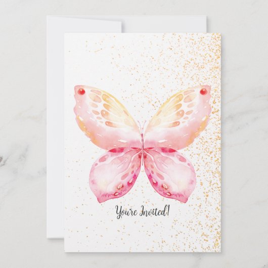 Einladung von Schmetterlingen (Rückseite)