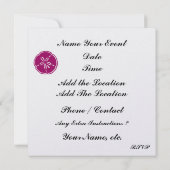 Einladung von Seashell - SRF (Rückseite)