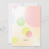 Einladung von Seeing Spots (Rückseite)