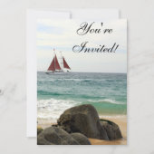 Einladung von Segelbooten (Vorderseite)