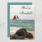 Einladung von Segelbooten (Vorne/Hinten)