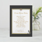 Einladung von Segelschiffen (Stehend Vorderseite)