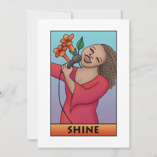 Einladung von Shine (Vorderseite)