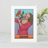 Einladung von Shine (Stehend Vorderseite)