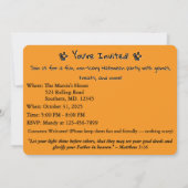 Einladung von Shine God (Rückseite)