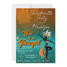 Einladung von Showgirl