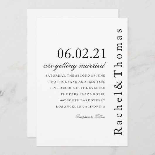 Einladung von SideBar Chic (Vorne/Hinten)