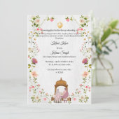 Einladung von Sikh Wedding - Einladung von Anand K (Stehend Vorderseite)