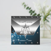 Einladung von Silberdiamanten (Stehend Vorderseite)