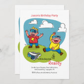 Einladung von Simulationsbrillen (Vorne/Hinten)