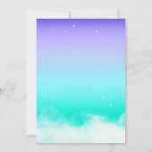 Einladung von Sky Design Wedding (Rückseite)