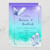 Einladung von Sky Design Wedding (Vorne/Hinten)