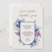 Einladung von Skydiver Blue and Snow White Weditat (Vorderseite)