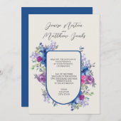 Einladung von Skydiver Blue and Snow White Weditat (Vorne/Hinten)