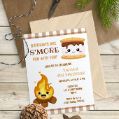 Einladung von Smores zum Geburtstag