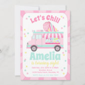 Einladung von Snow Cone zum Geburtstag | Shave Ice (Vorderseite)