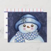 Einladung von Snowman (Vorne/Hinten)