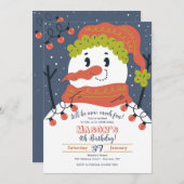 Einladung von Snowman (Vorne/Hinten)