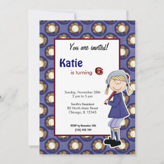 Einladung von Softball Birthday