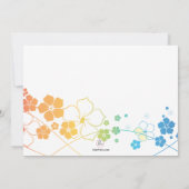 Einladung von Sommerkindern (Rückseite)