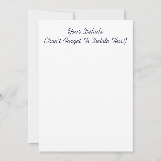 EINLADUNG VON SONNENBLUMEN (Rückseite)