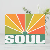 Einladung von Soulen, anpassen (Stehend Vorderseite)