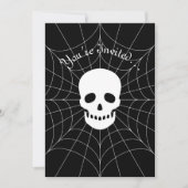 Einladung von Spiderweb Skull (Vorderseite)