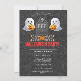 Einladung von Spooky Office-Halloween-Party