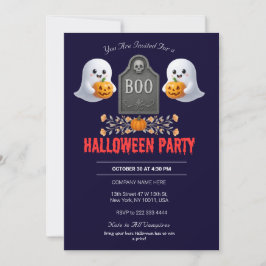 Einladung von Spooky Office-Halloween-Party