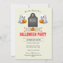 Einladung von Spooky Office-Halloween-Party